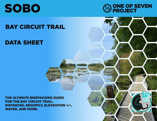 2024 Bay Circuit Trail Planning aids, guides, bikepacking, data sheet, sobo, BCT