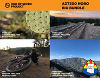 2023 AZT300 NOBO BIG BUNDLE, bikepacking, planning aid, guide, azt, aztr, 300, big bundle