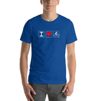 Men's I Heart Cycling T-Shirt