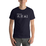 Men's Bikepacking - Ride, Eat, Sleep, Repeat T-Shirt