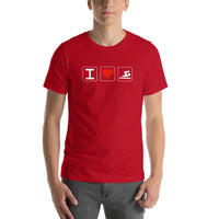 Men's I Heart Swimming T-Shirt