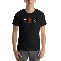 Men's I Heart Running T-Shirt