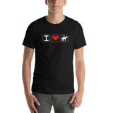 Men's I Heart Horses T-Shirt