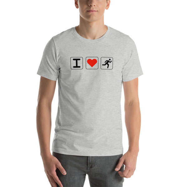 Men's I Heart Running T-Shirt