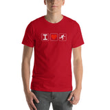 Men's I Heart Disc Golf T-Shirt