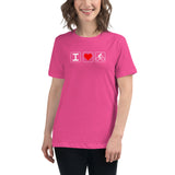 Women's I Heart Cycling T-Shirt