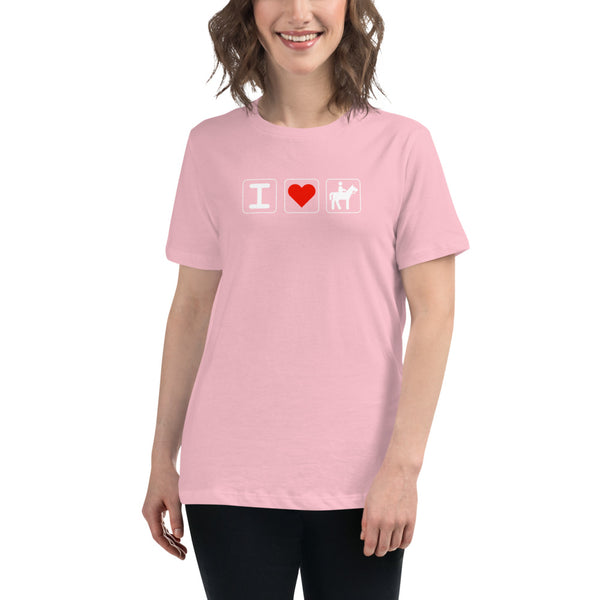 Women's I Heart Horses T-Shirt
