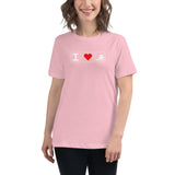Women's I Heart Swimming T-Shirt