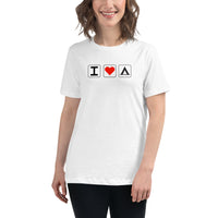 Women's I Heart Camping T-Shirt